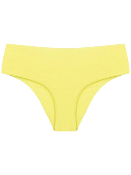 Ribbed High-Waisted Bikini Bottoms
