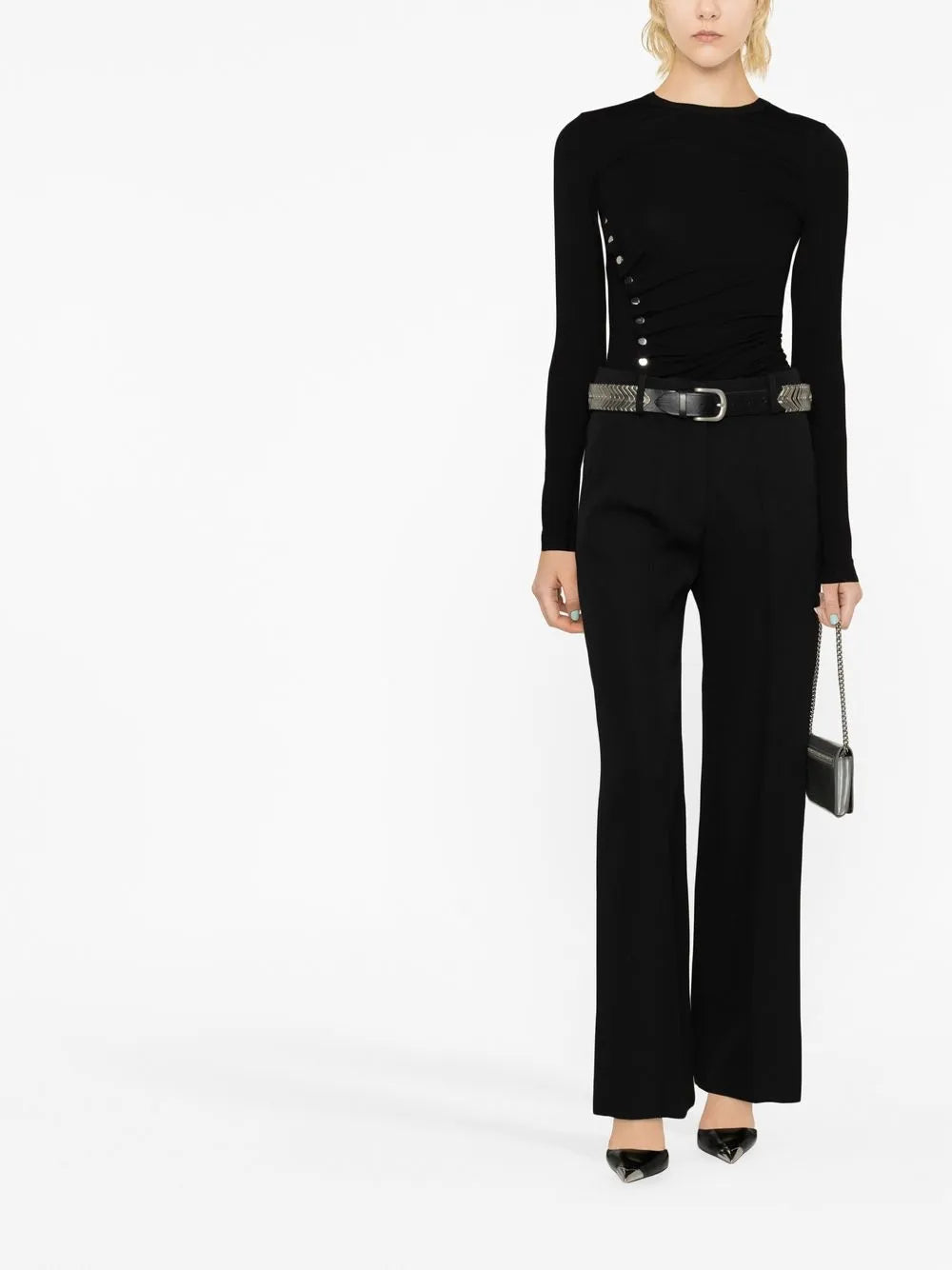 Straight-Leg Tailored Trousers
