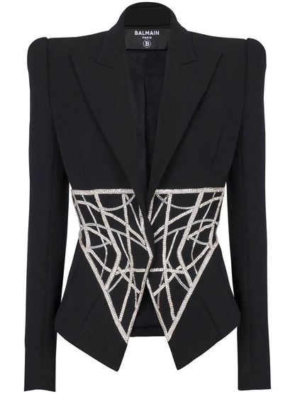 Double-Breasted Wool Blazer