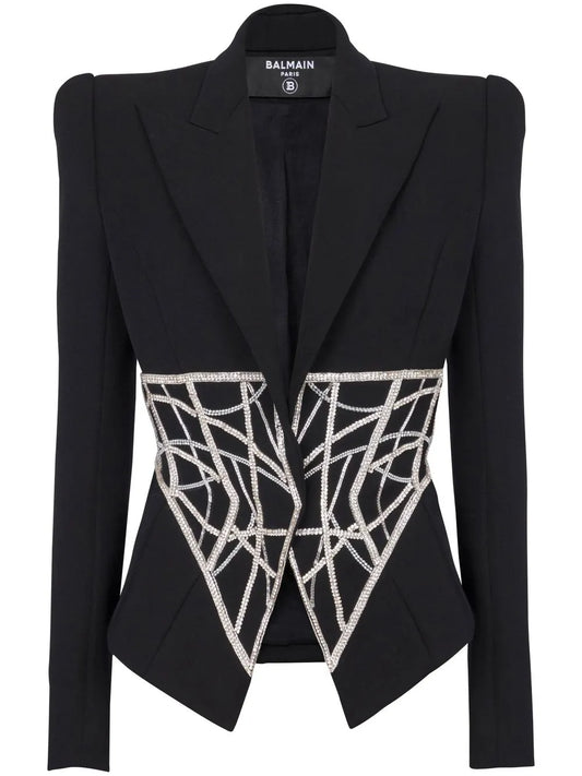Double-Breasted Wool Blazer