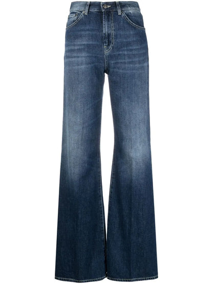 High-Waist Wide-Leg Jeans