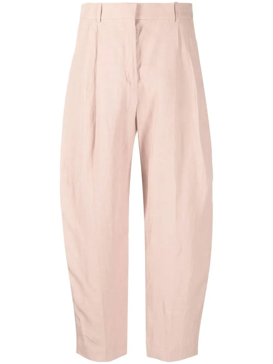 Cropped Tailored Trousers