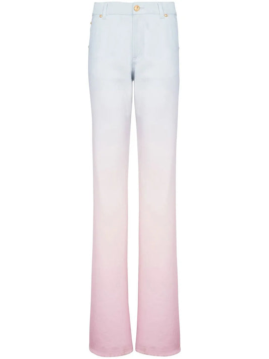 Gradient Denim Loose Jeans