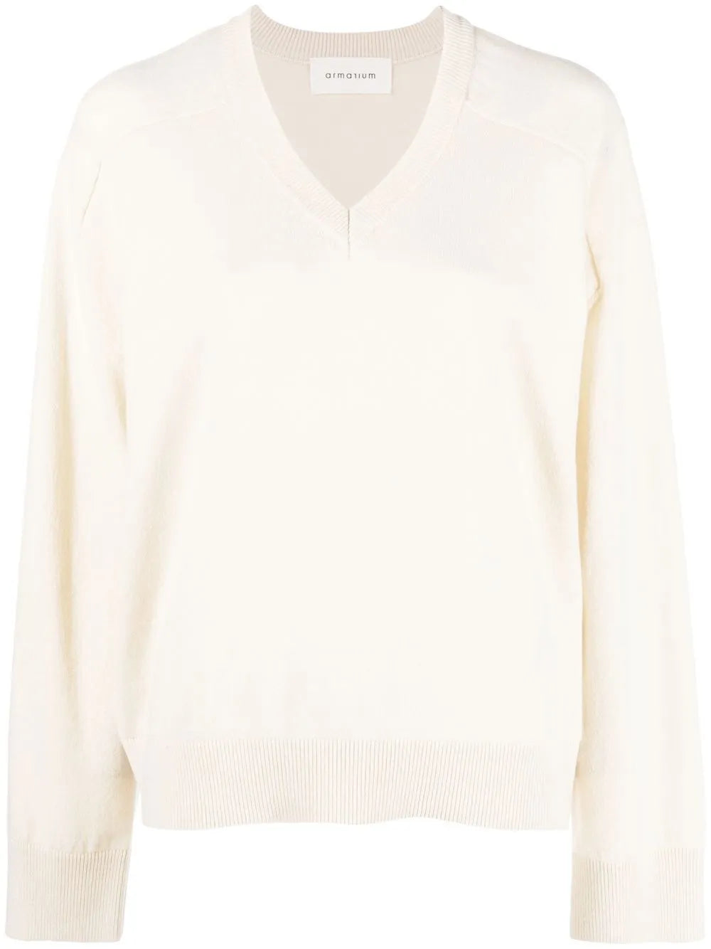 V-Neck Knitted Jumper