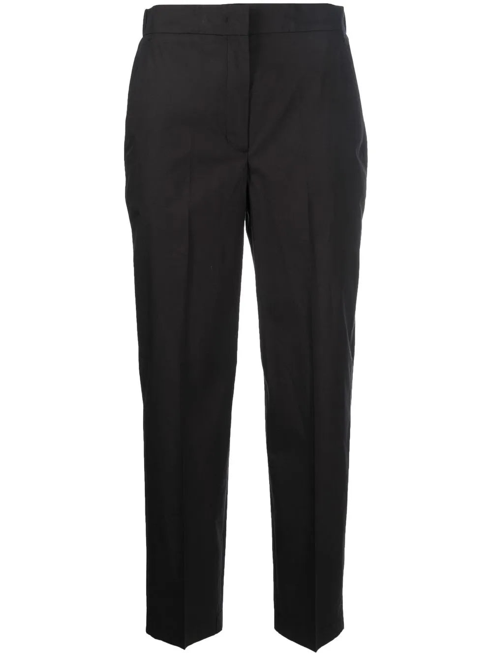 Elasticated-Waist Slim Chinos