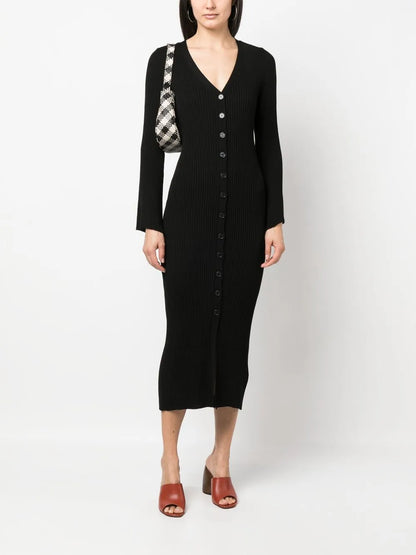 Ribbed Knit Dress