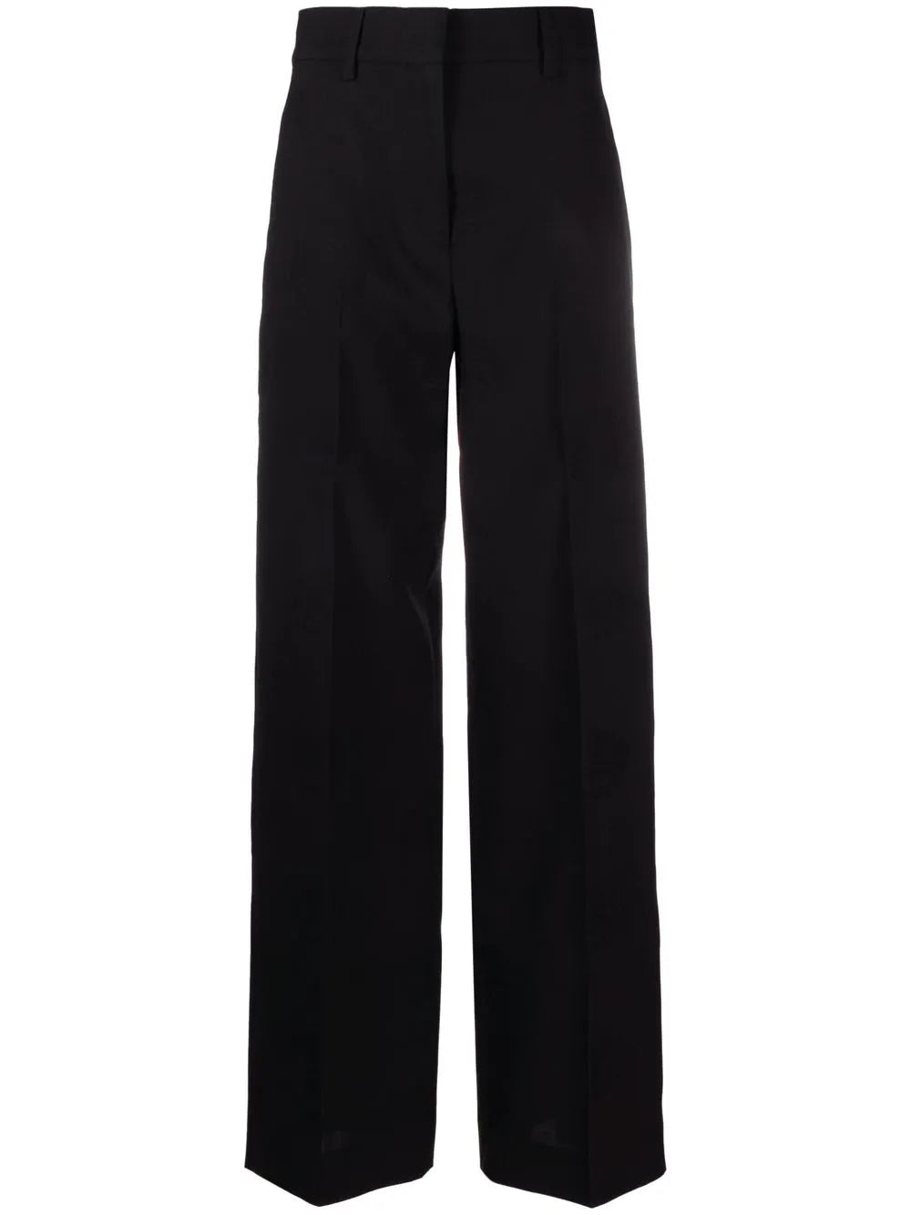 Wide-Leg Tailored Trousers