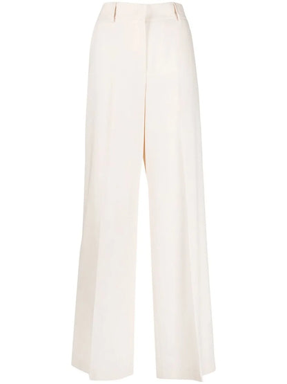 Straight-Leg Tailored Trousers