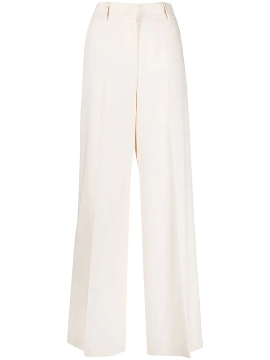 Straight-Leg Tailored Trousers