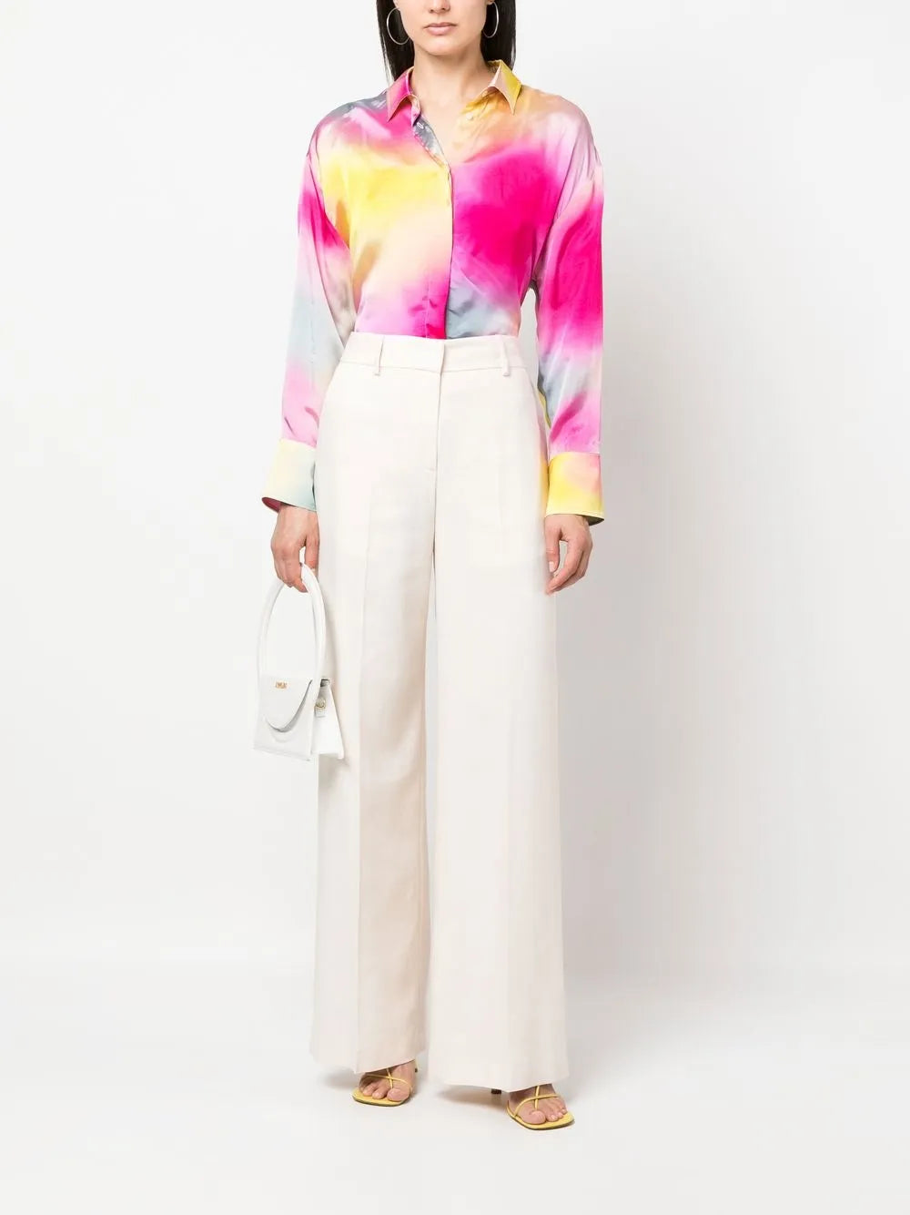 Straight-Leg Tailored Trousers