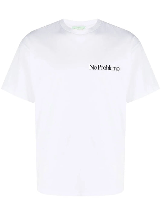 No Problemo Print Cotton T-Shirt