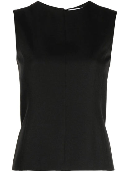 Reverse Detail Sleeveless Top