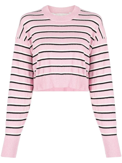 Striped Cropped Jumper