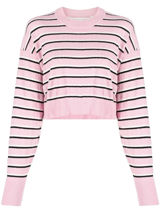 Striped Cropped Jumper