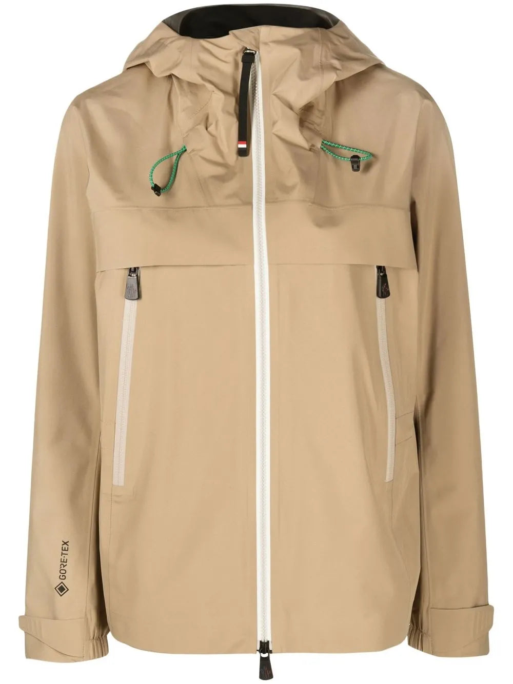 Single-Breasted Hooded Coat