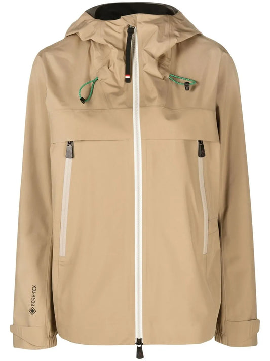 Single-Breasted Hooded Coat