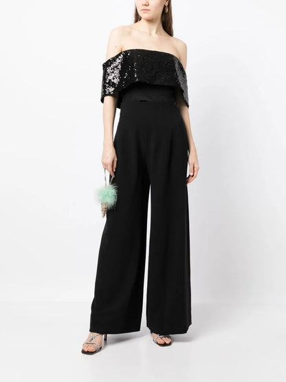 Giselle Sequin-Embellished Bandeau Top