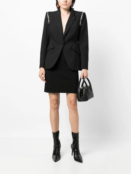 4G Monogram-Jacquard Mini Skirt