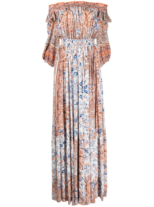 Floral-Print Colette Maxi Dress