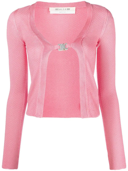 Ribbed-Knit Cardigan