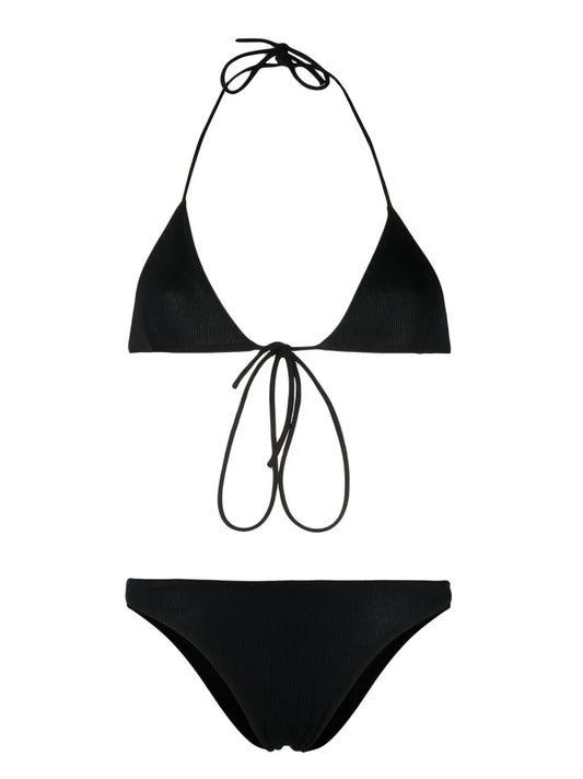 Ribbed-Knit Bikini