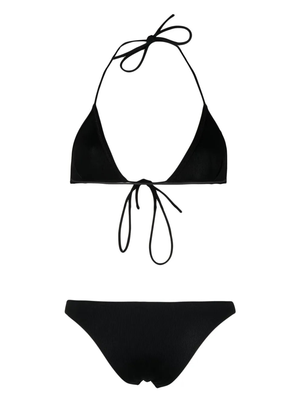 Ribbed-Knit Bikini