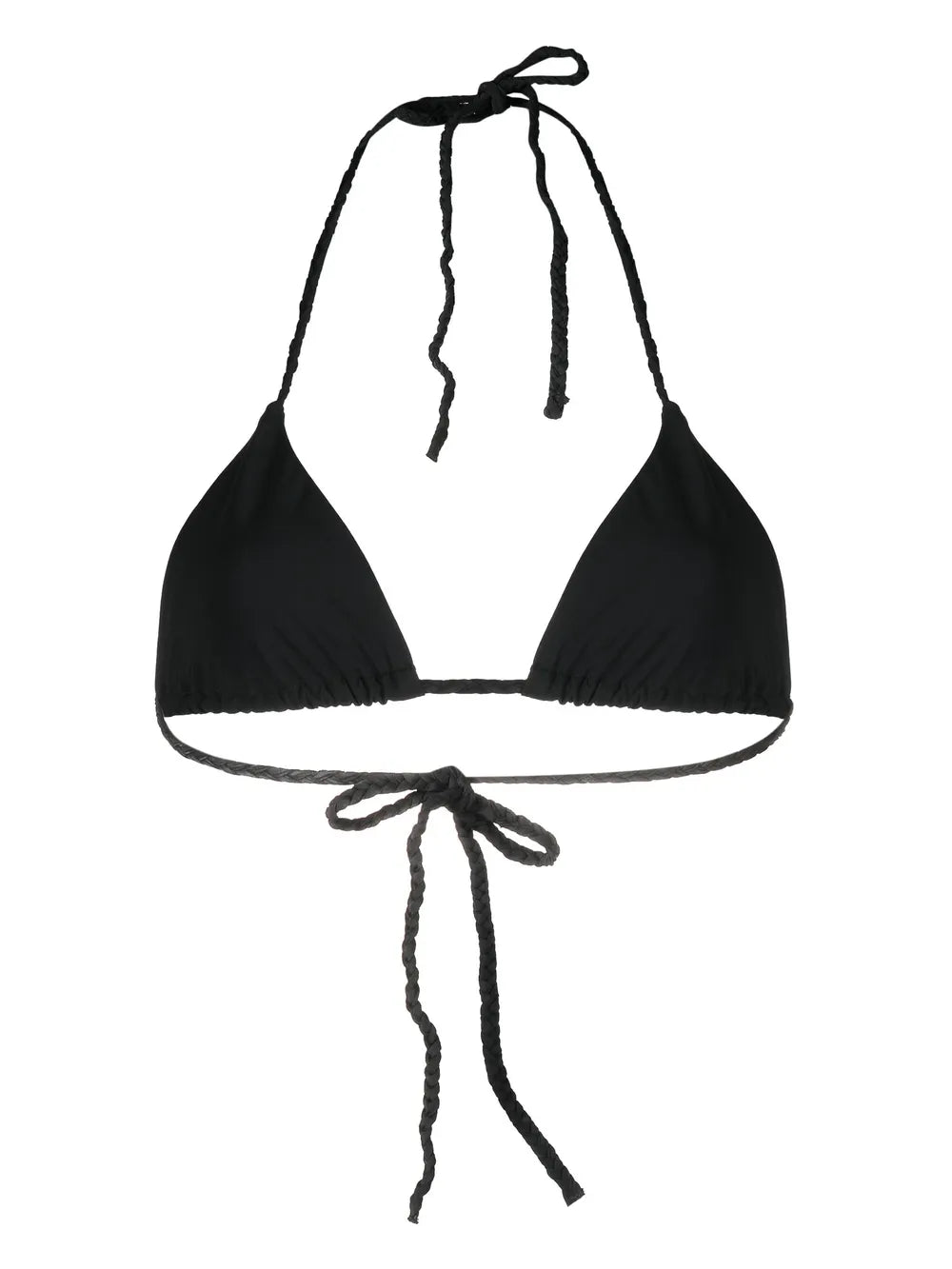 Triangle-Cup Halterneck Bikini Top