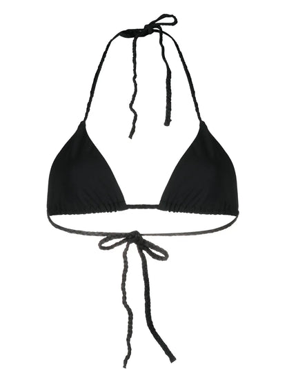 Triangle-Cup Halterneck Bikini Top