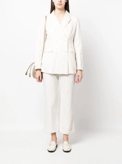 Double-Breasted Two-Piece Suit