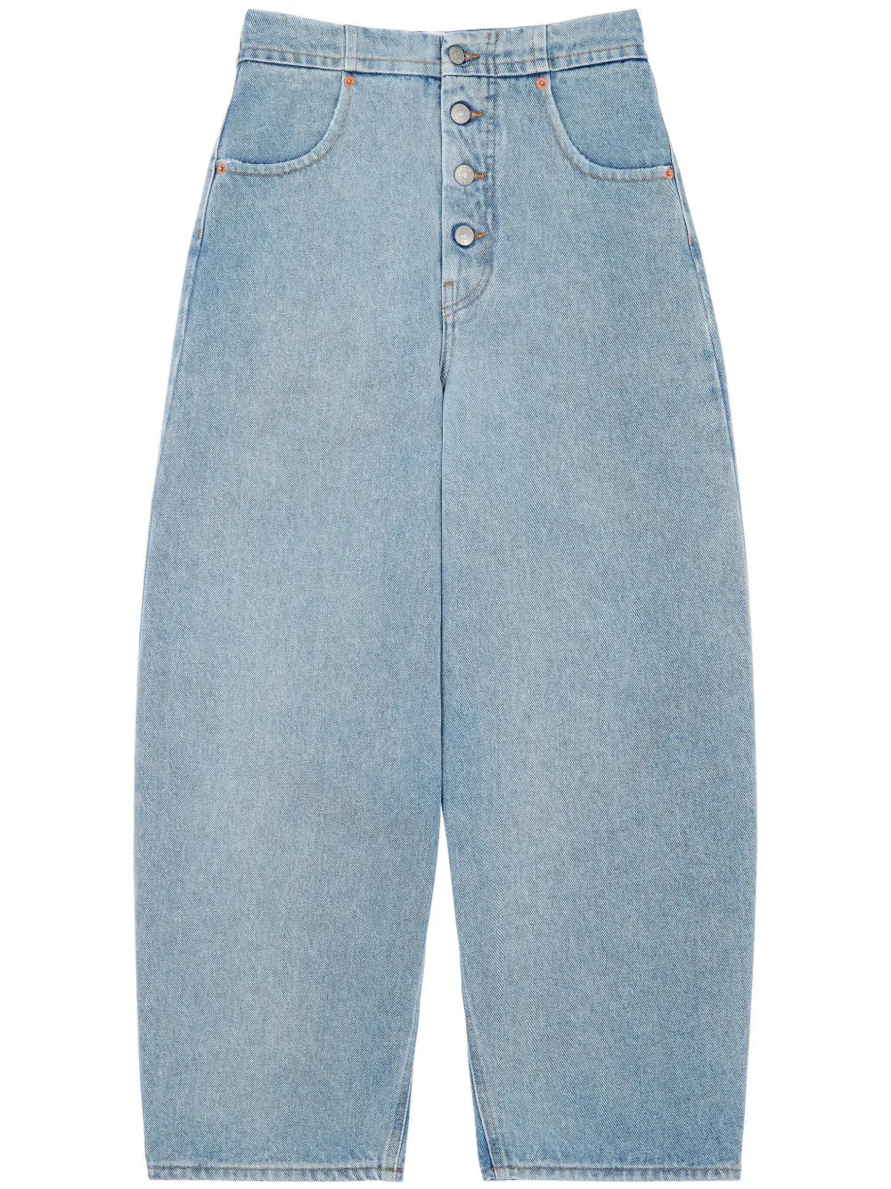 Mid-Rise Cropped Jeans