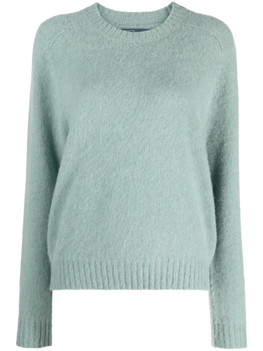 Round-Neck Wool Jumper