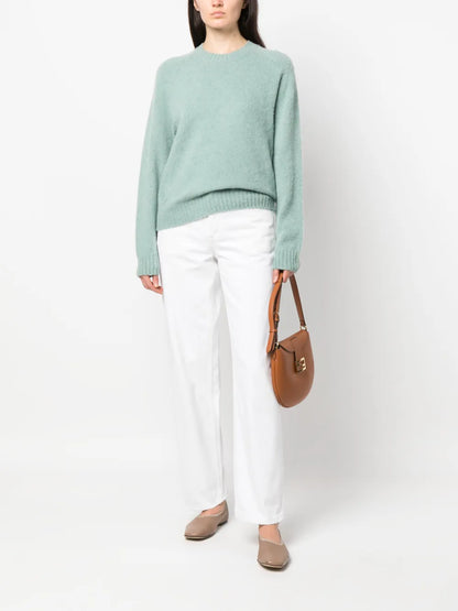 Round-Neck Wool Jumper
