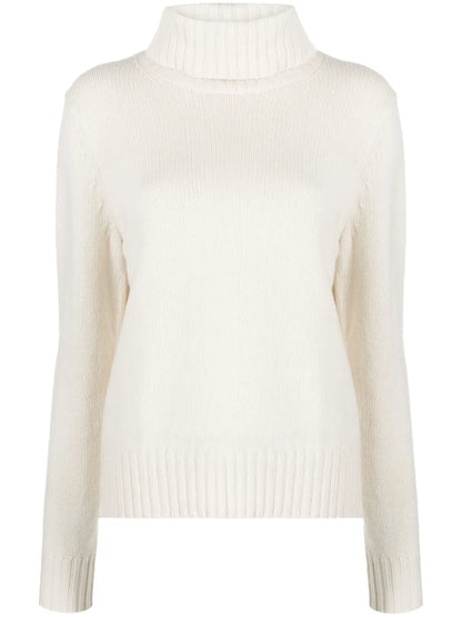 Roll-Neck Wool Jumper