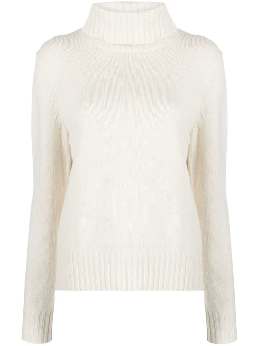 Roll-Neck Wool Jumper