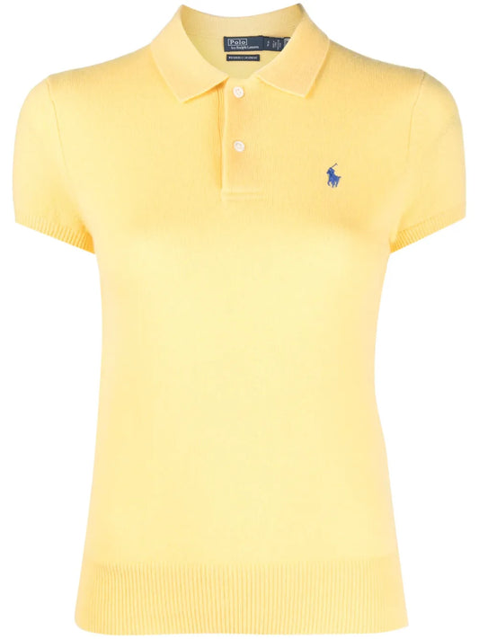 Polo Pony Cashmere Polo Top