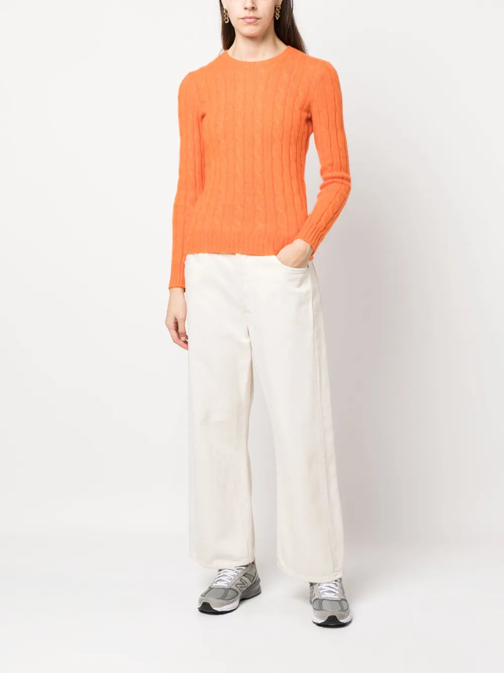 Cable-Knit Cashmere Jumper