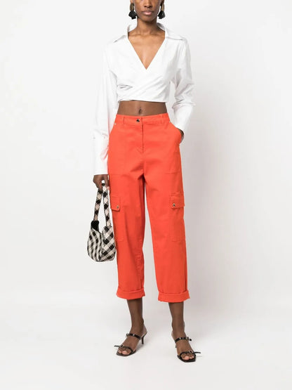 Cargo Cropped Trousers