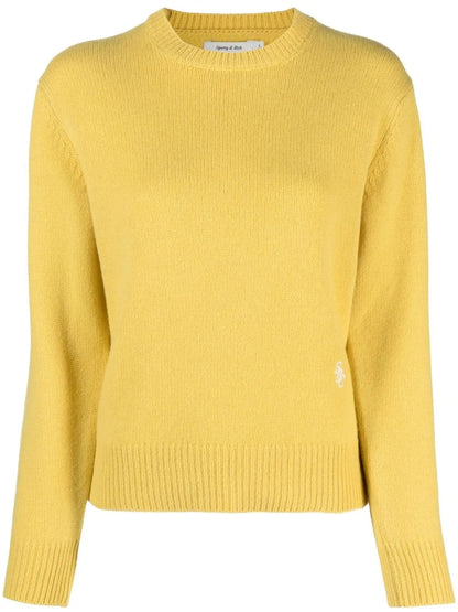 Src Wool Crewneck - Daffodil