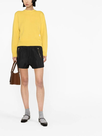 Src Wool Crewneck - Daffodil