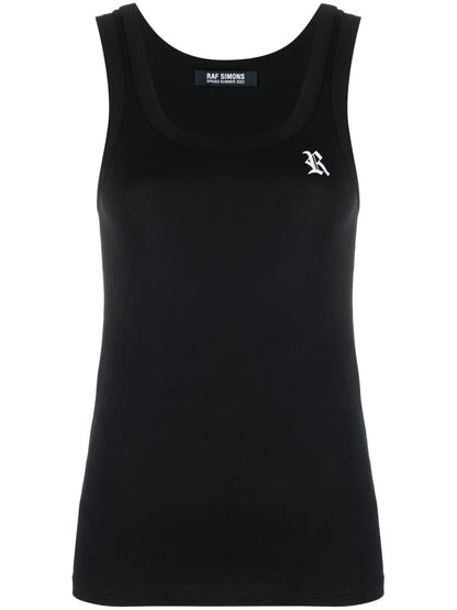 Scoop-Neck Sleeveless Top