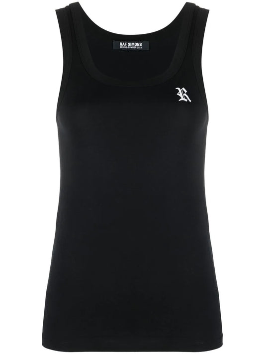 Scoop-Neck Sleeveless Top