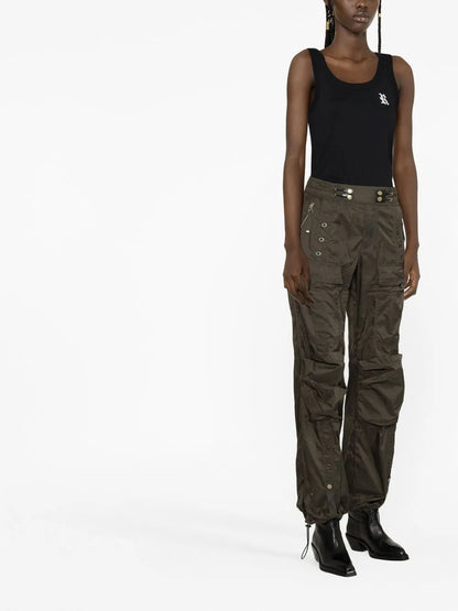 Scoop-Neck Sleeveless Top