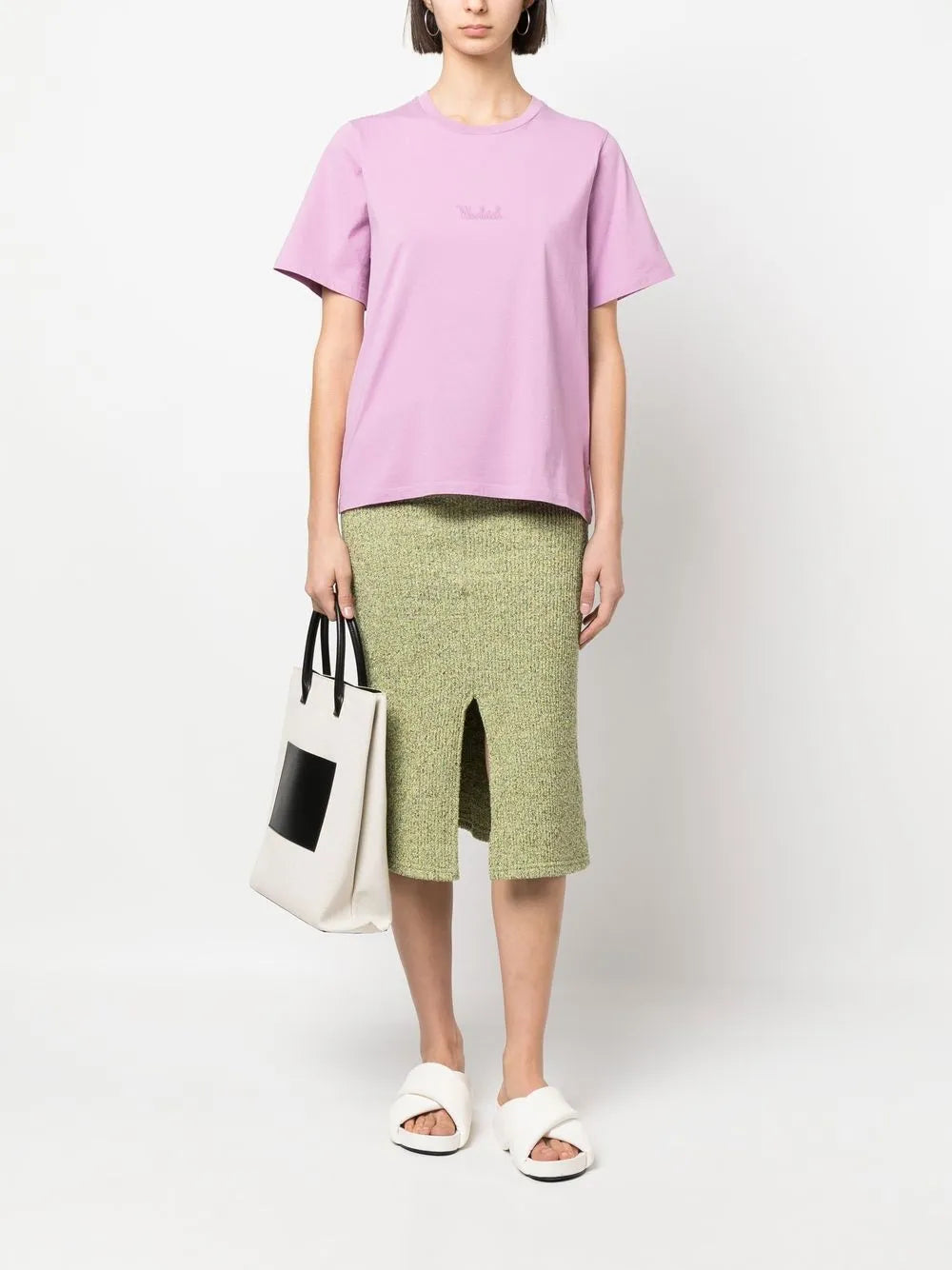 Embroidered-Logo Cotton T-Shirt