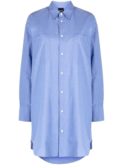 Long-Sleeved Cotton Shirt