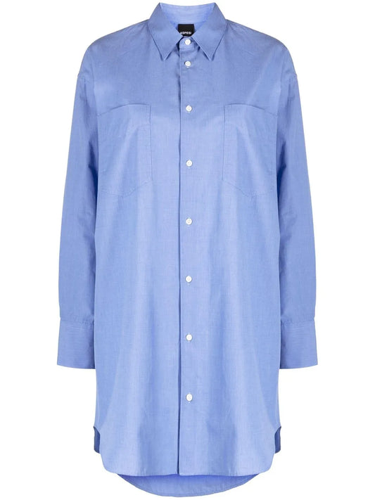 Long-Sleeved Cotton Shirt