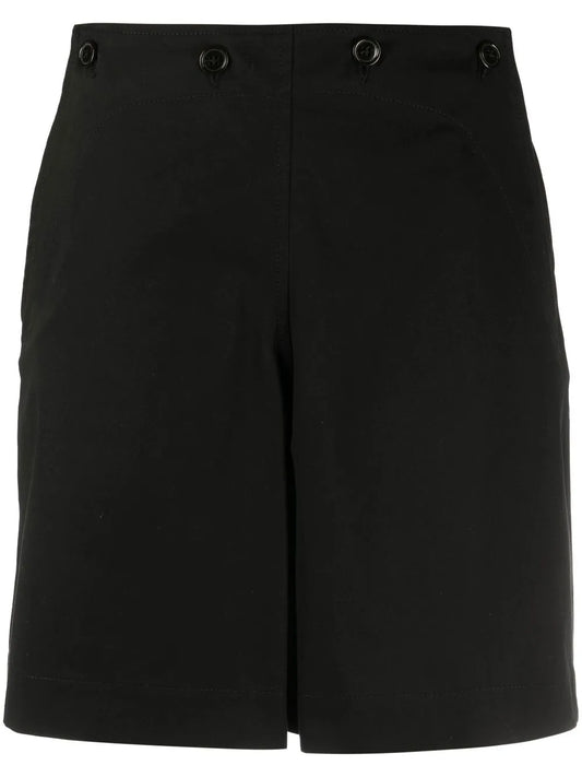 Decorative-Button-Detail Shorts