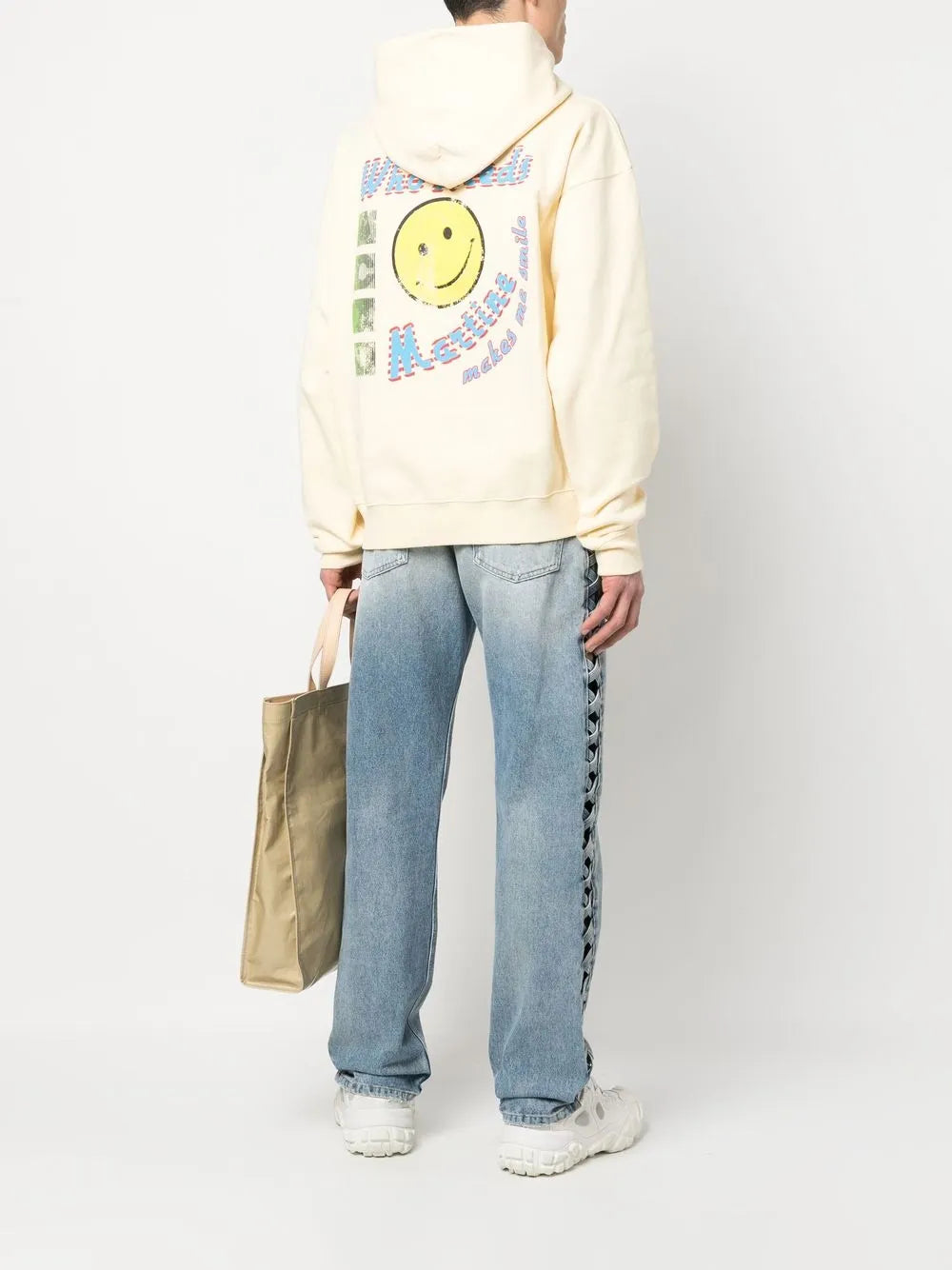 Graphic-Print Cotton Hoodie