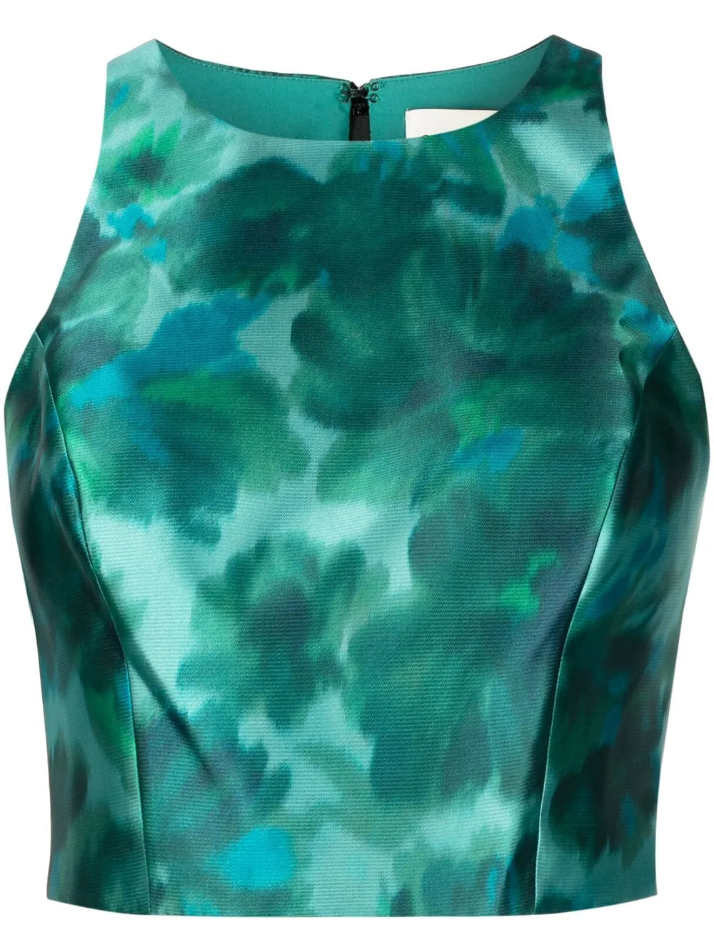 Lexie Watercolour-Effect Sleeveless Top