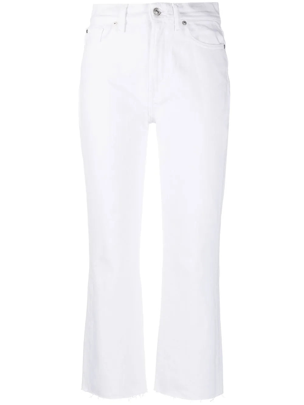Mid-Rise Cropped Trousers