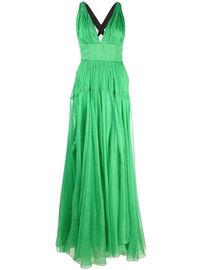 Ozana V-Neck Gown